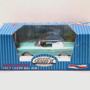 NEW Vintage 1997 Gearbox 1957 Chevy Bel Air Convertible Pedal Car, Serial #02496